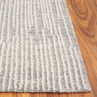 Safavieh Abstract ABT282G Light Grey / Ivory Area Rug Detail