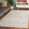 Safavieh Abstract ABT282G Light Grey / Ivory Area Rug Room Scene