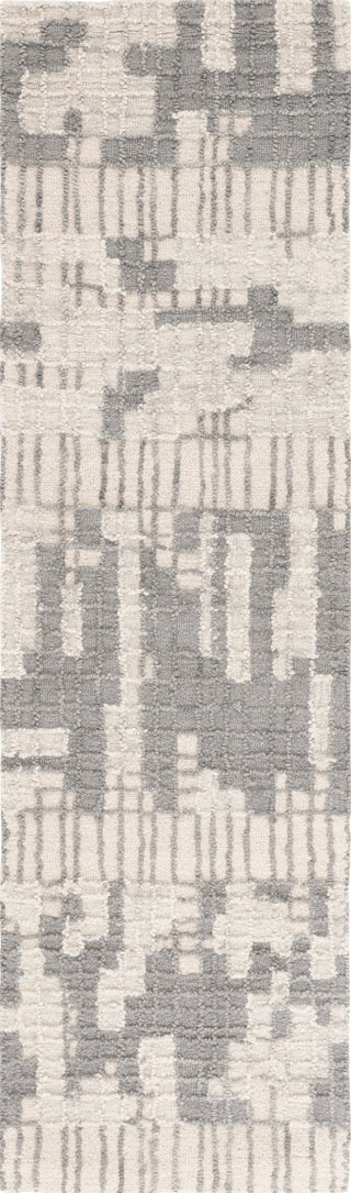Safavieh Abstract ABT284A Ivory / Dark Grey Area Rug Runner