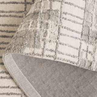 Safavieh Abstract ABT284A Ivory / Dark Grey Area Rug Fold