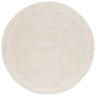 Safavieh Abstract ABT340A Ivory / Beige Area Rug Round