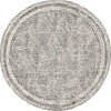 Safavieh Abstract ABT340H Ivory / Charcoal Area Rug Round