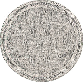Safavieh Abstract ABT340H Ivory / Charcoal Area Rug Round