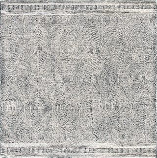 Safavieh Abstract ABT340H Ivory / Charcoal Area Rug Square
