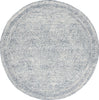 Safavieh Abstract ABT340N Ivory / Navy Area Rug Round