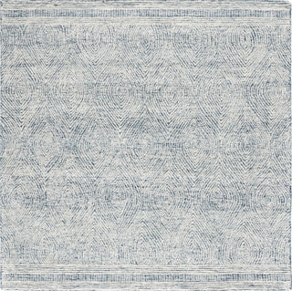 Safavieh Abstract ABT340N Ivory / Navy Area Rug Square