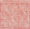 Safavieh Abstract ABT340Q Ivory / Red Area Rug Square