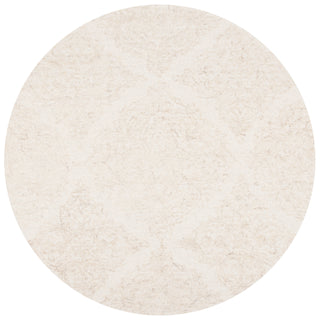 Safavieh Abstract ABT346B Ivory / Beige Area Rug Round