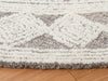 Safavieh Abstract ABT349F Ivory / Grey Area Rug Detail