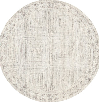 Safavieh Abstract ABT349F Ivory / Grey Area Rug Round