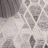 Safavieh Abstract ABT351A Ivory / Grey Area Rug Detail