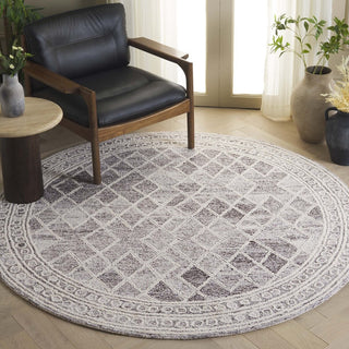 Safavieh Abstract ABT351A Ivory / Grey Area Rug Room Scene Feature