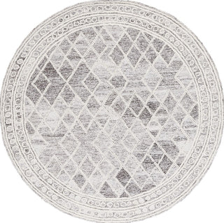 Safavieh Abstract ABT351A Ivory / Grey Area Rug Round
