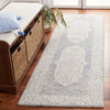 Safavieh Abstract ABT352A Ivory / Blue Area Rug Room Scene Feature