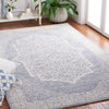 Safavieh Abstract ABT352A Ivory / Blue Area Rug Room Scene Feature