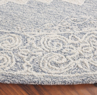 Safavieh Abstract ABT352A Ivory / Blue Area Rug Detail