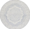 Safavieh Abstract ABT352A Ivory / Blue Area Rug Round