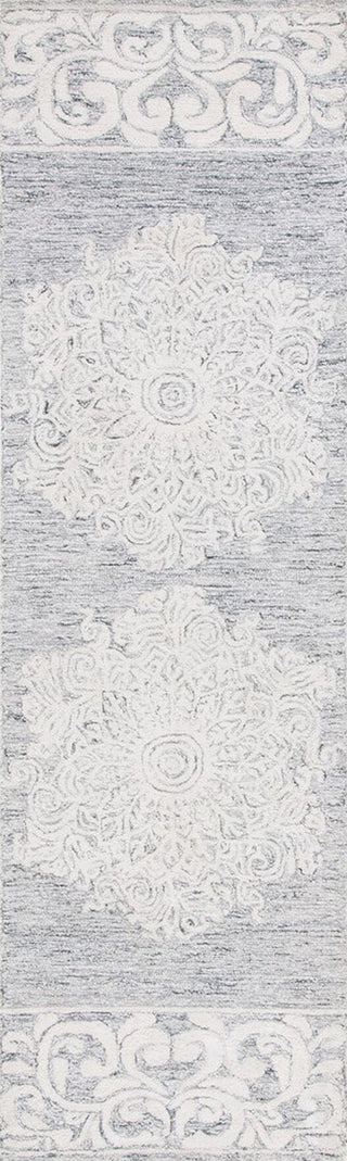 Safavieh Abstract ABT354A Ivory / Light Grey Area Rug Runner