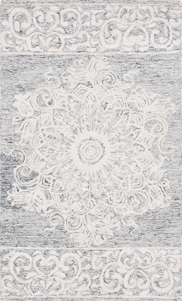 Safavieh Abstract ABT354A Ivory / Light Grey Area Rug main image