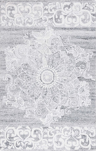 Safavieh Abstract ABT354A Ivory / Light Grey Area Rug Main