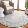 Safavieh Abstract ABT354A Ivory / Light Grey Area Rug Room Scene Feature