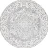 Safavieh Abstract ABT354A Ivory / Light Grey Area Rug Round