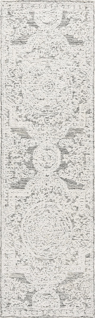 Safavieh Abstract ABT356H Ivory / Charcoal Area Rug Runner