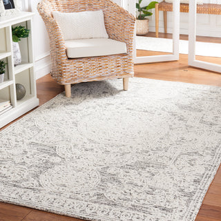 Safavieh Abstract ABT356H Ivory / Charcoal Area Rug Room Scene
