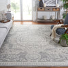 Safavieh Abstract ABT356H Ivory / Charcoal Area Rug Room Scene Feature
