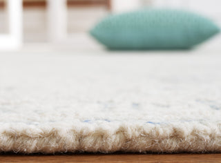 Safavieh Abstract ABT356M Ivory / Blue Area Rug Detail