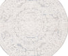 Safavieh Abstract ABT356M Ivory / Blue Area Rug Round