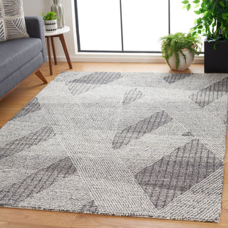 Safavieh Abstract ABT360H Ivory / Charcoal Area Rug Room Scene