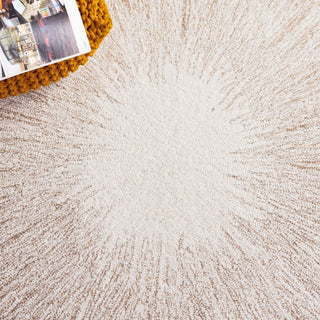 Safavieh Abstract ABT375B Ivory / Dark Beig Area Rug Detail