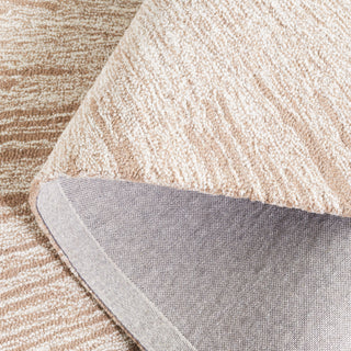 Safavieh Abstract ABT375B Ivory / Dark Beig Area Rug Fold