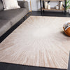 Safavieh Abstract ABT375B Ivory / Dark Beig Area Rug Room Scene