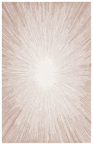 Safavieh Abstract ABT375B Ivory / Dark Beig Area Rug Main