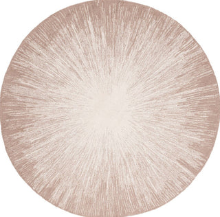 Safavieh Abstract ABT375B Ivory / Dark Beig Area Rug Round
