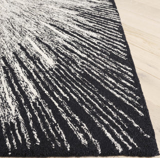 Safavieh Abstract ABT375Z Ivory / Black Area Rug Detail