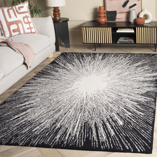 Safavieh Abstract ABT375Z Ivory / Black Area Rug 