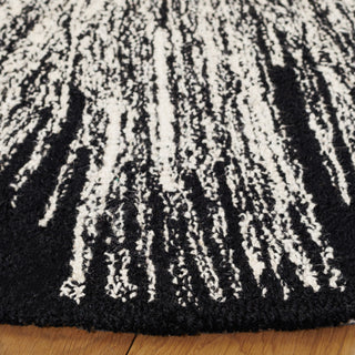 Safavieh Abstract ABT375Z Ivory / Black Area Rug Detail