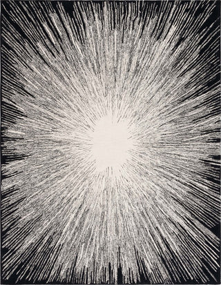 Safavieh Abstract ABT375Z Ivory / Black Area Rug Main