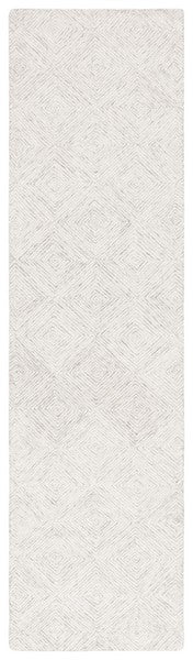 Safavieh Abstract ABT427F Grey / Ivory Area Rug Runner