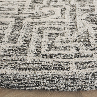 Safavieh Abstract ABT462H Charcoal / Ivory Area Rug Detail