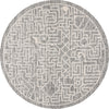 Safavieh Abstract ABT462H Charcoal / Ivory Area Rug Round