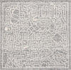 Safavieh Abstract ABT462H Charcoal / Ivory Area Rug main image
