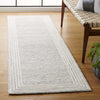 Safavieh Abstract ABT464F Grey / Ivory Area Rug Room Scene Feature