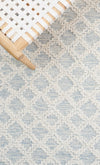 Safavieh Abstract ABT466M Blue / Ivory Area Rug Detail