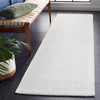 Safavieh Abstract ABT468F Light Grey / Ivory Area Rug Room Scene Feature