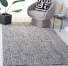 Safavieh Abstract ABT468H Dark Grey / Ivory Area Rug Room Scene Feature