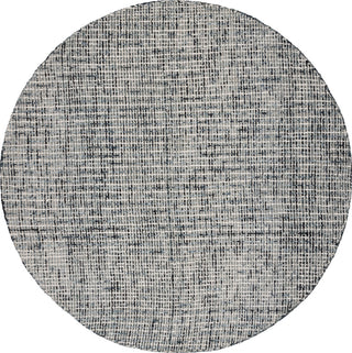 Safavieh Abstract ABT468H Dark Grey / Ivory Area Rug Round